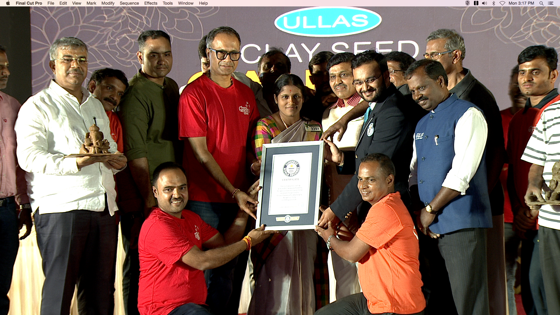 Guinness World Record for Clay Ganesha Making